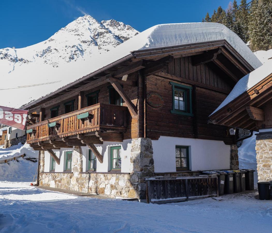 Hotel Silbertal - Almhuetten Sölden Esterno foto