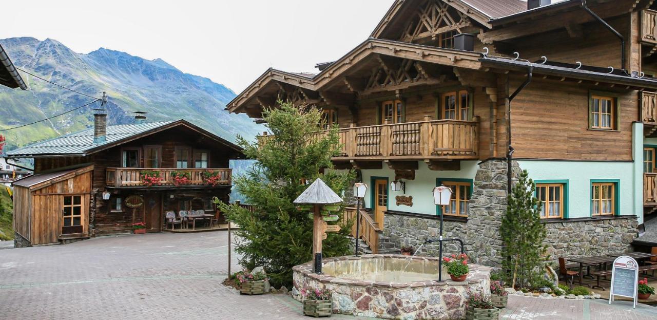 Hotel Silbertal - Almhuetten Sölden Esterno foto